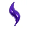 Palloncino a forma di S viola da 24 pollici