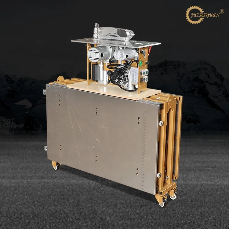 Wood Cutting Machine Woodworking High Quality Dust Free Sliding Table