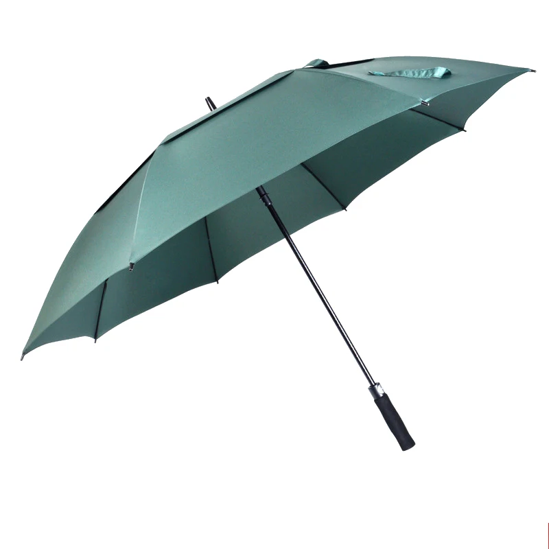 Suppliers Promotion Automatic 30 Inch Golf Umbrella Double Layer High Quality Windproof Strong