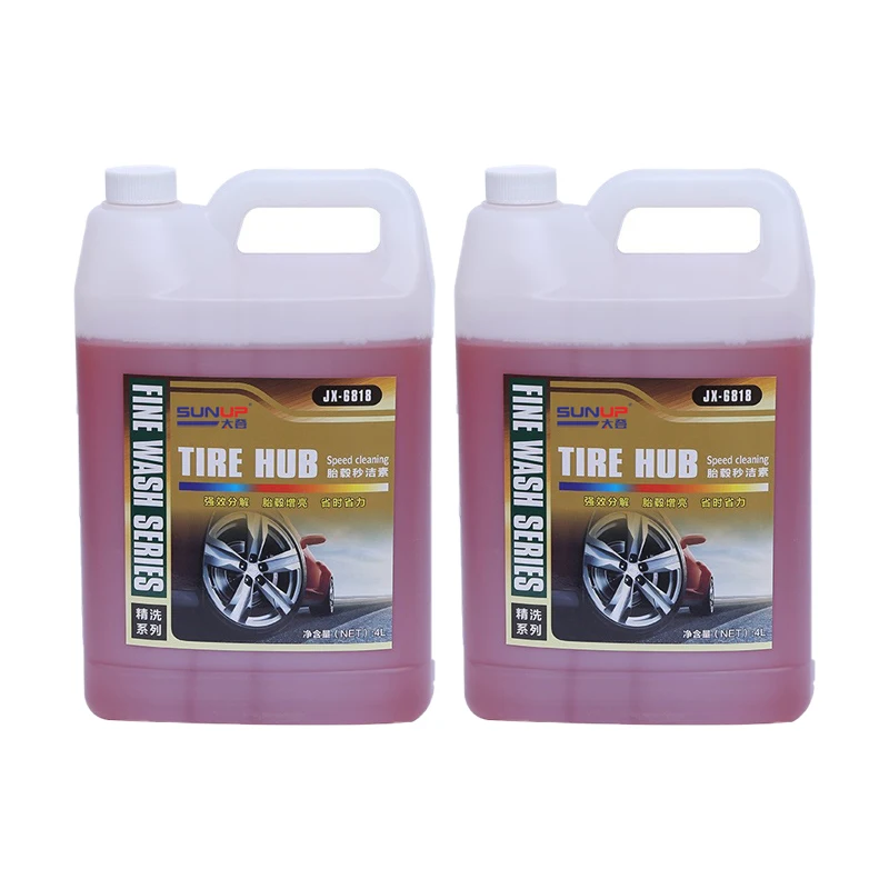 Car Care Iron Remover Alloys Rims Wheel Cleaner Bike Brush Car Hub