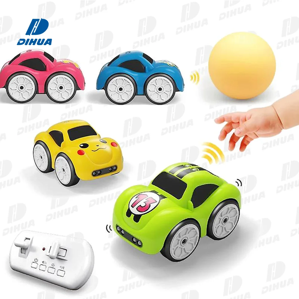 Remote Control Magic Induction Cartoon Car with Intelligent Gesture Sensing Mini Electric Vehicle for Children Interactive Play