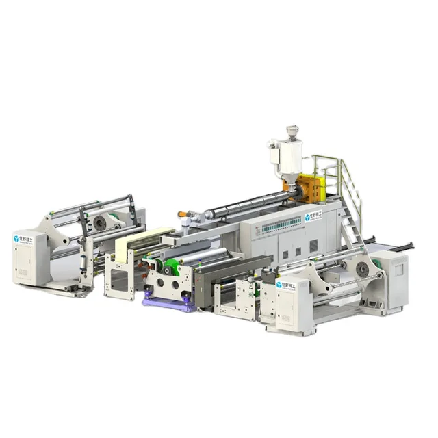 PE Coating Machine With Extruder Paper Laminating Coating Extrusion Machine Line