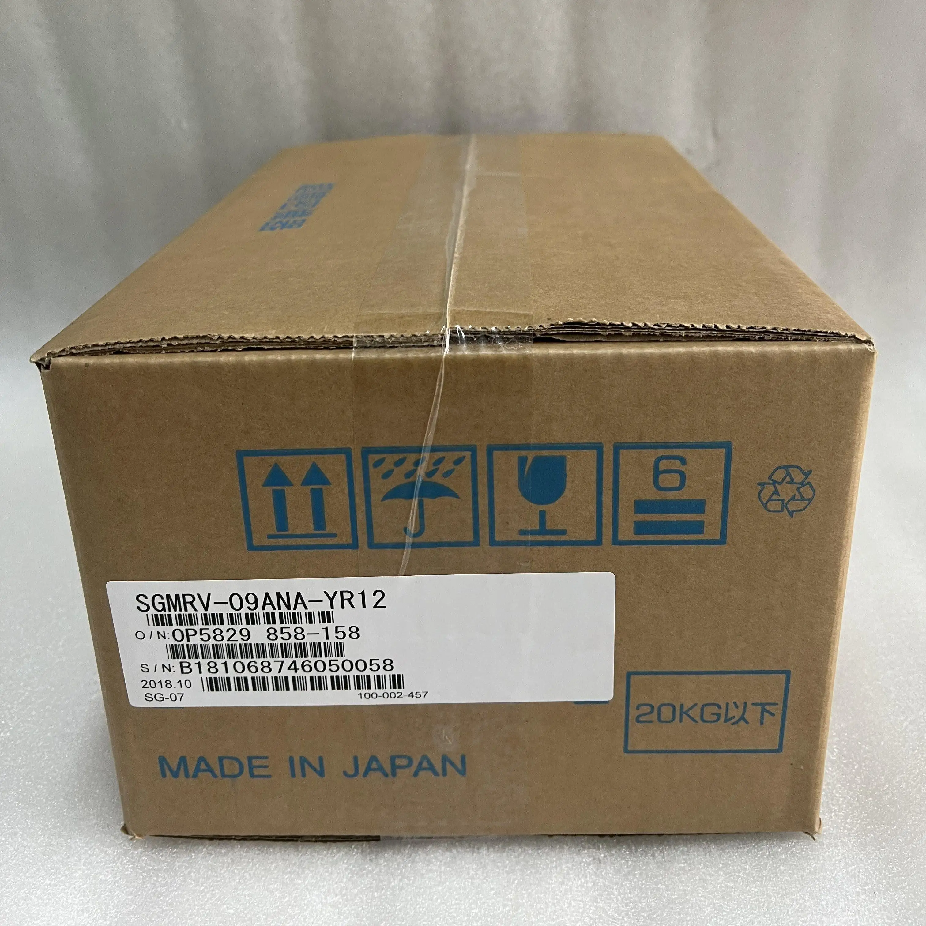 Yaskawa AC Servo Motor SGMRV-09ANA-YR12