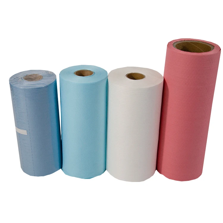25x37cm 500pcs Blue Lint Free Electronic Industrial Dry Disposable Paper Cleaning Cleanroom Nonwoven Wipes Roll