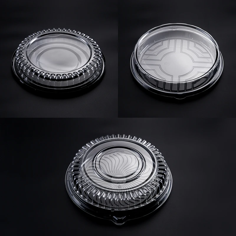 Round Plastic Take Away Food Containercontainer Restauranttake Out