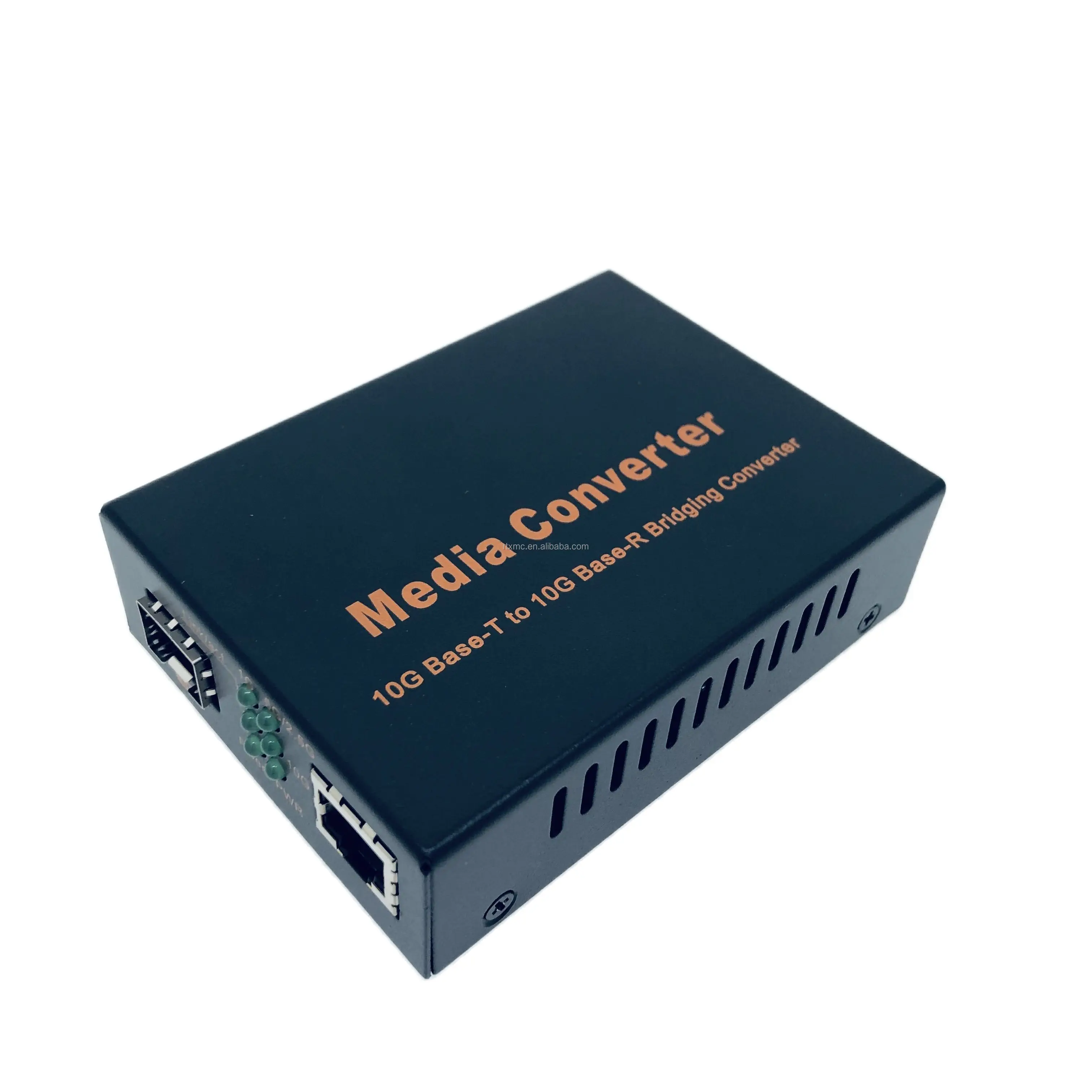 10g Fiber Media Converter Price 10g 20km With 1 Rj45 Sfp Fiber Optic ...