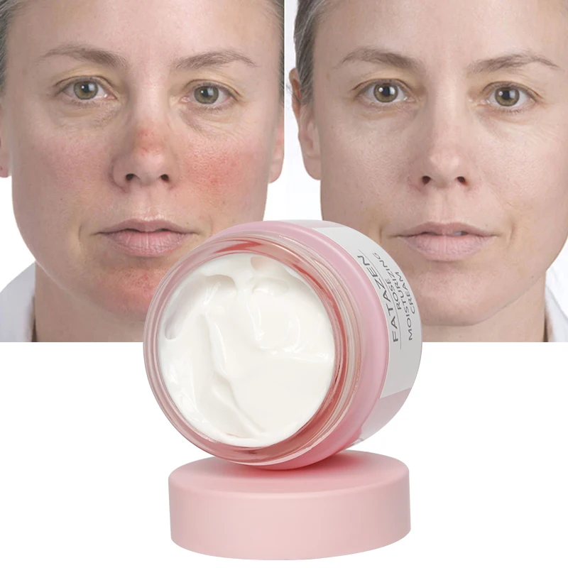 FATAZEN Private Label Deep Lasting Hydration Damascus Rose Moisturizer Skin Care Products Moisturizing Facial Cream