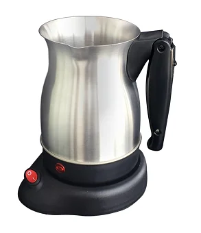 Tredoni Cafetière Cezve 1 L - Cafetière Ibrik en acier inoxydable (1