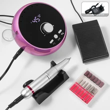 45000RPM Electric Nail Drill Professional Manicure Machine With Brushless Motor Nails Sander Set Nail Salon Polisher Equipment