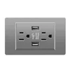 US Socket with double USB porg