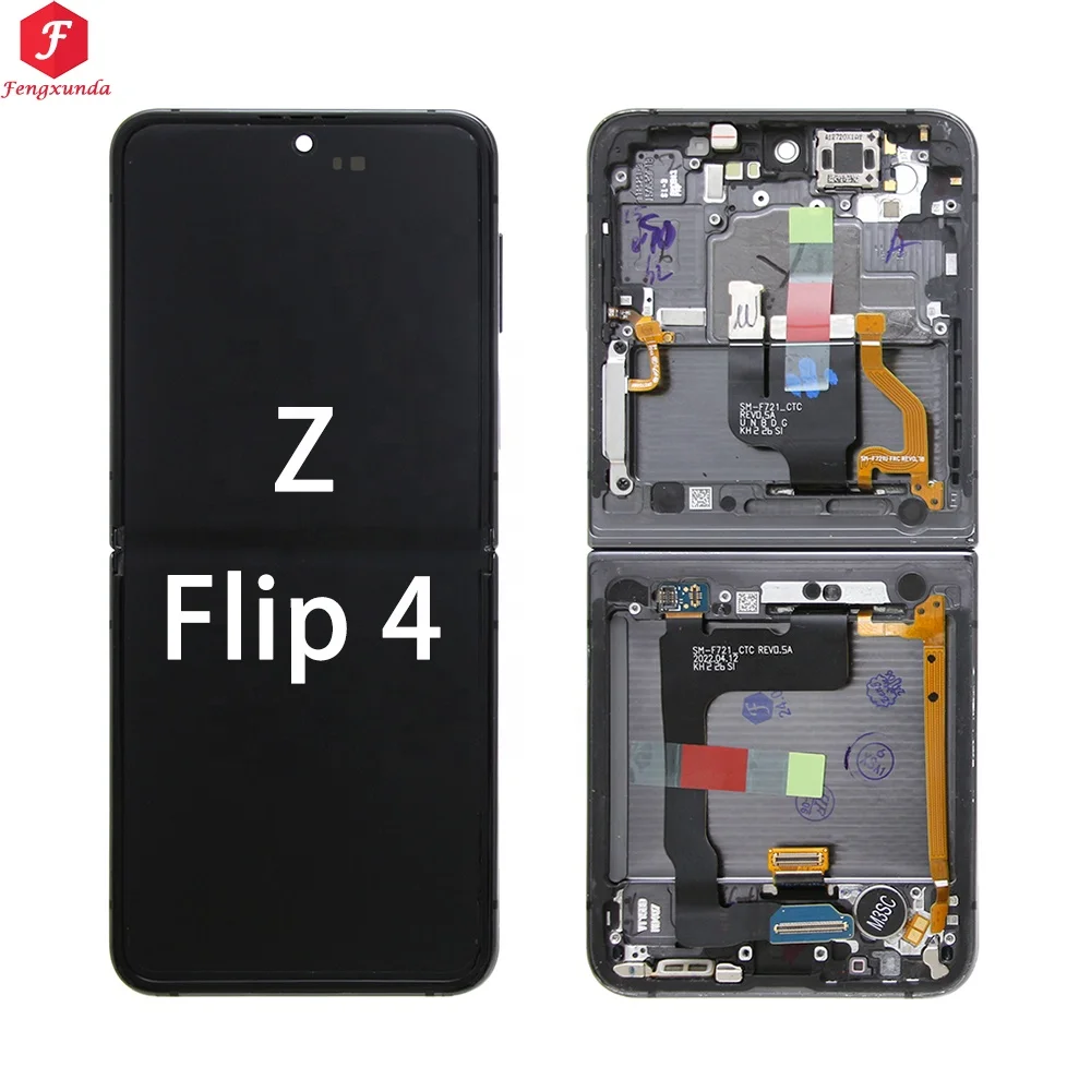 Samsung Galaxy Z Flip 4 用 LCD 交換パネル - 12ヶ月保証付き