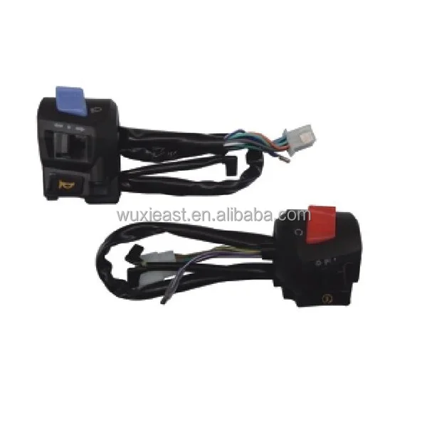 Заводская оптовая продажа универсальный переключатель для мотоцикла пластиковый руль вкл. Выкл. Кнопка остановочного