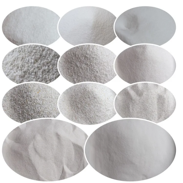 Sio2 Quartz Sand Milky Factory Supply Cheap Quartz Sand Silica Sand for Filter Water with High ...