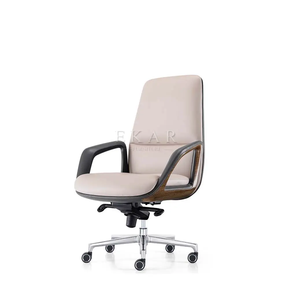 Director High Back Classic Luxury Office Furniture Modern  Boss Fashion  Leather  Revolving Ergonomic Executive Office Chair