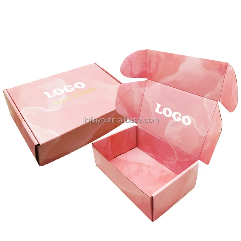 Luxury Custom Logo Recycled Corrugated Cardboard Chocolate Box Matt Lamination Self Erecting Custom Size for Clothing Shoes