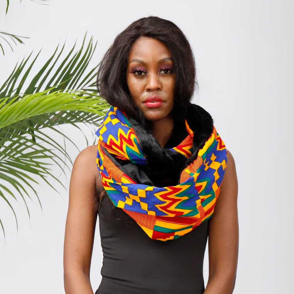 Customized African Fashion Warm Scarf 