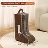 Brown Tall Boots storage bag