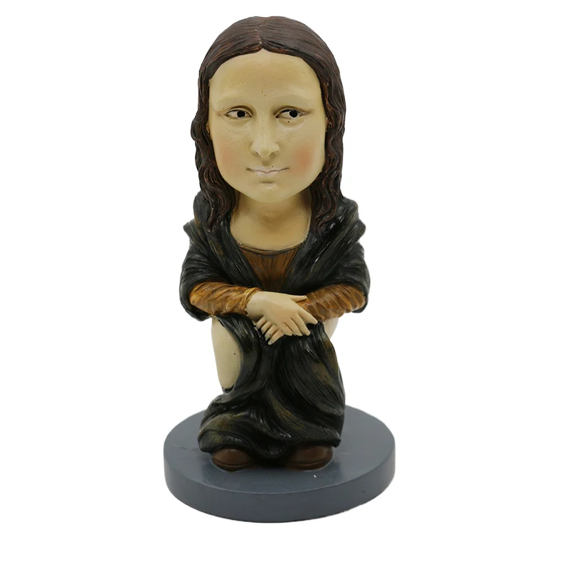 BSCI Factory High Quality Resin Caganer Figurine Resin Gift Caganer Home Decoration Caganer