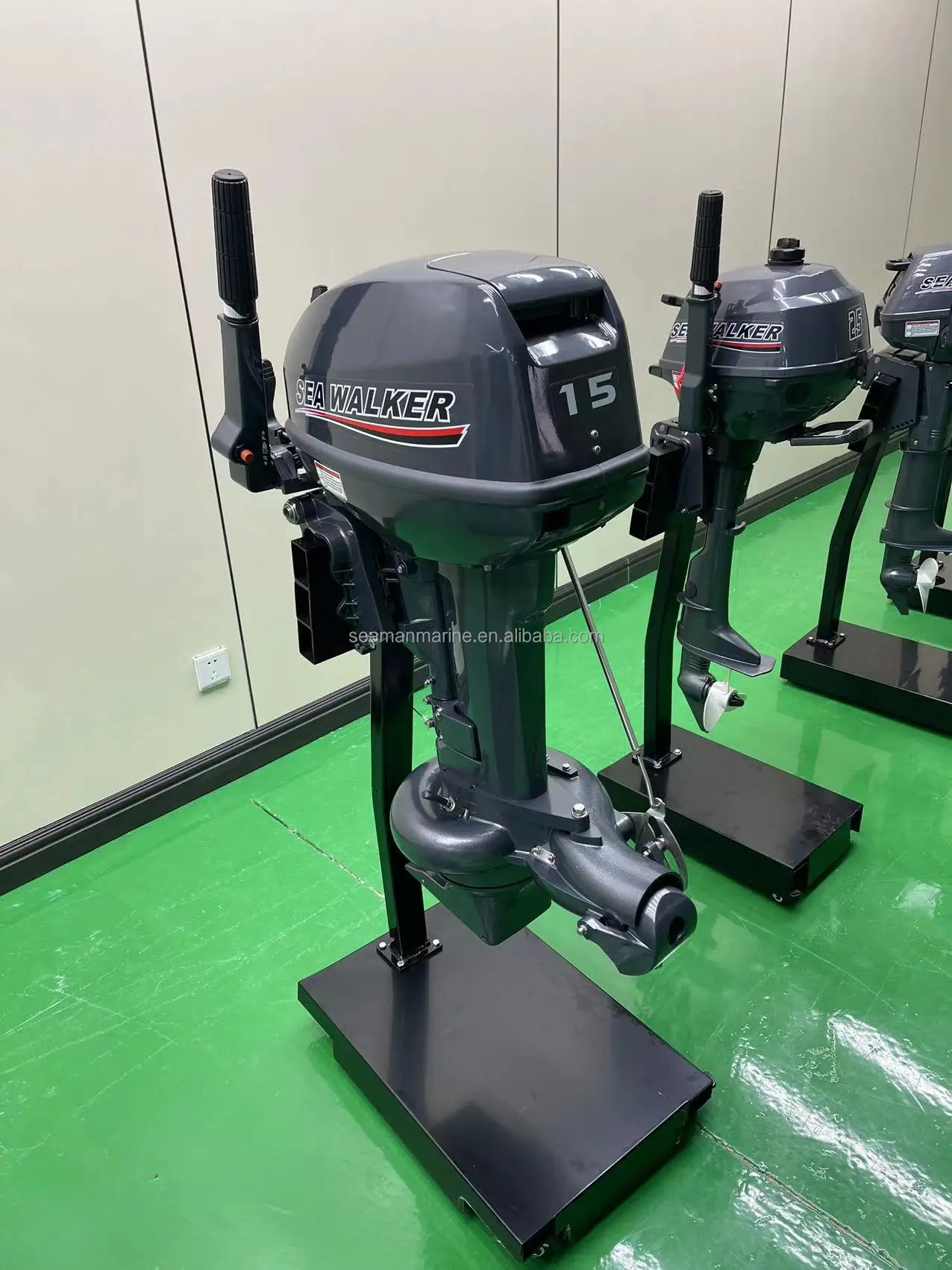 Water Jet Drive Pump Outboard Motor Boat Marine Engines 2 Stroke 15hp