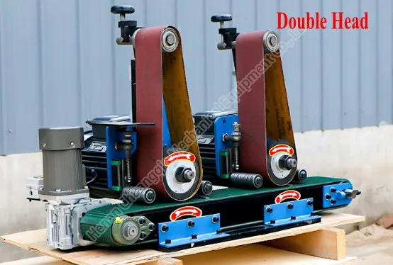 Manufacturer flat metal deburring mini surface grinding machine