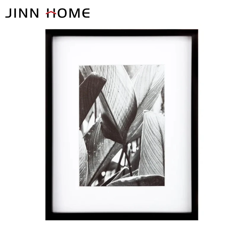 Photo Frame Collage Frame Wall Frame Set MDF Wooden Wood Wholesale and Custom Hot Sale Simple Stylish 4x6 6x8 5x7 8x10 Black