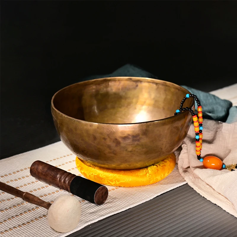 Успех Непал сделано ТИБЕТСКИЙ Поющая чаша идеально подходит для медитации Чакра Исцеление молитва внимательность Cuencos tibetanos