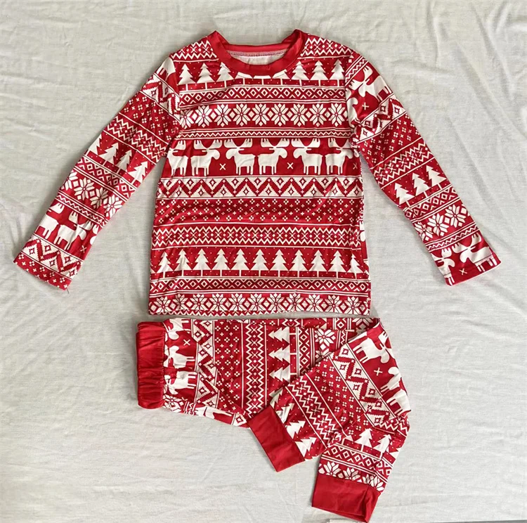 Xmas Clothing Set Mom Daddy Baby Girl Boy Family Winter 2022 New Year
