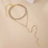3 layer choker gold