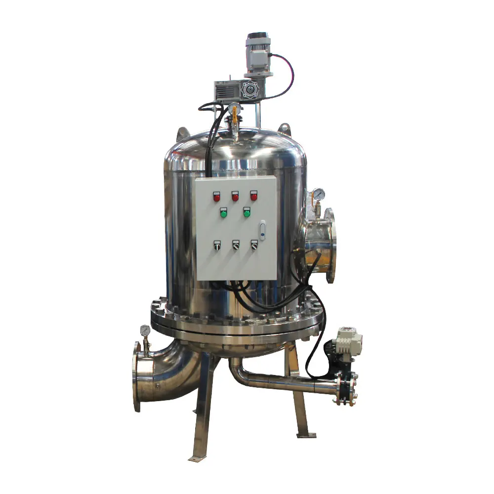 200m3/hour 8'' Automatic Backwash/backflush Water Filter With 100 Micron Stainless Steel Filtration Cartridges