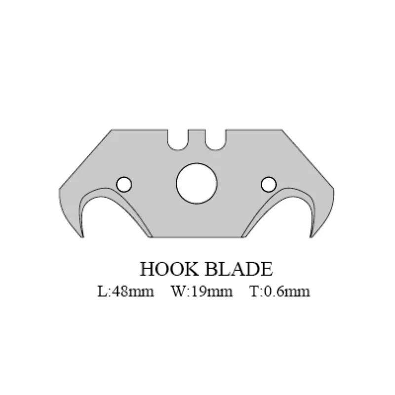 Professional Custom OEM Design SK2 SK5 Steel Various Utility Knife Cutter Blades Safety Knife Hook Blades Special Blades