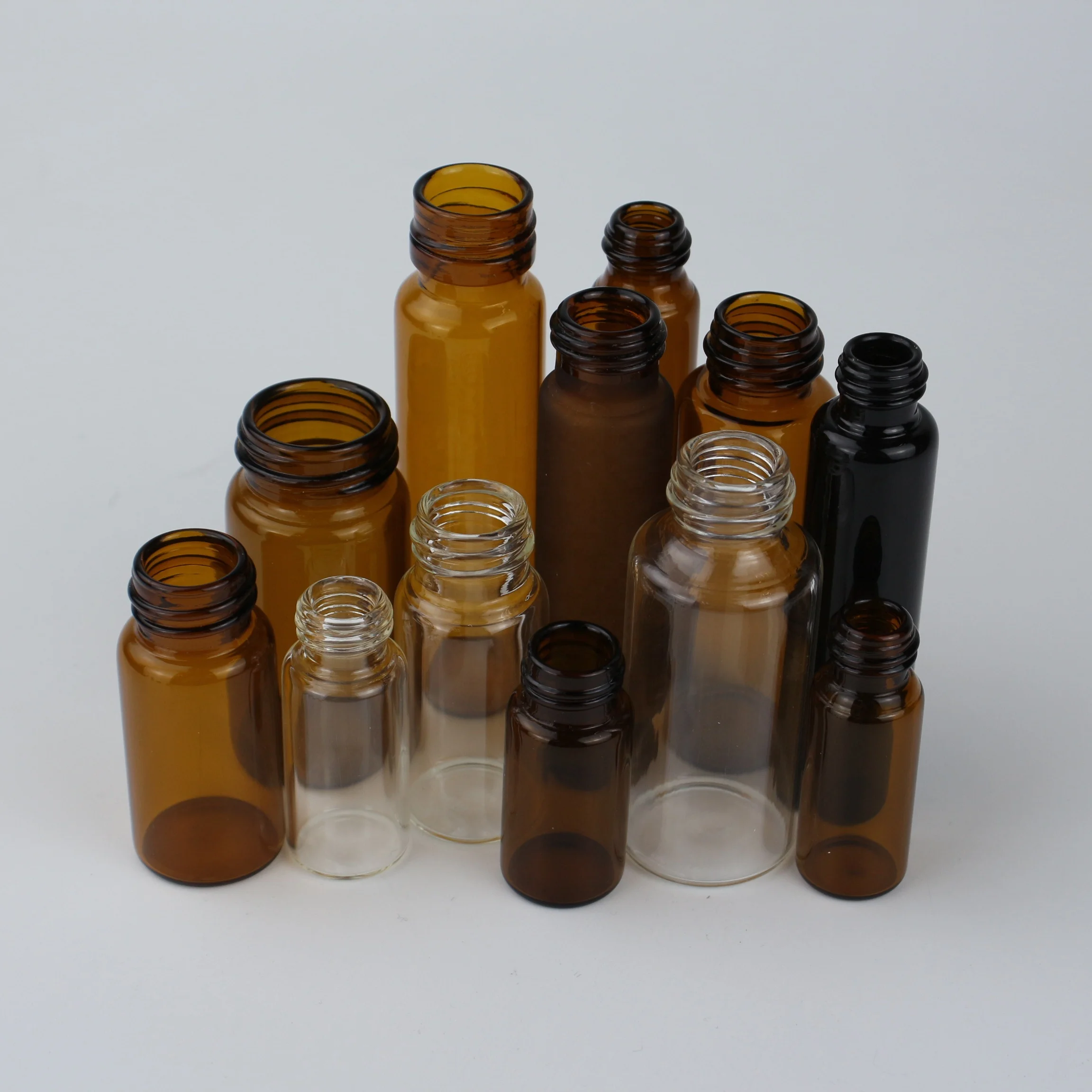 Glass Vial Bottle Cheaper Price Clear Amber Hot Sales Chinese Supplier