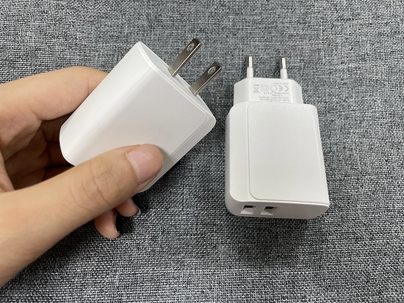 KC CE FCC сертификацию поддержка US/EU Plug Быстрая зарядка 5V 2A USB настенное зарядное устройство для мобильных телефонов и планшетов с подарочной коробкой