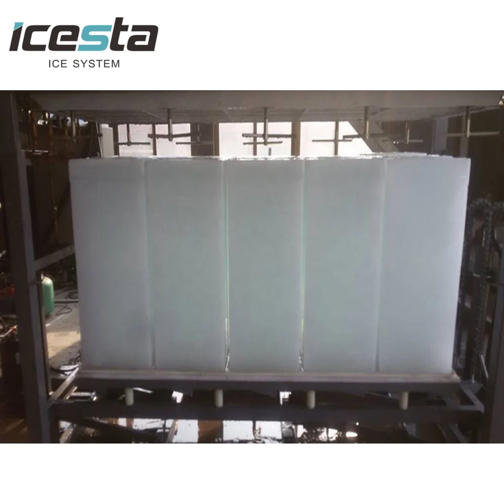 Customized ICESTA Automatic 1t 2t 3t 5t 8t 10t 15t 20t 25t 30t 40t Industrial Ice Block Making Machine