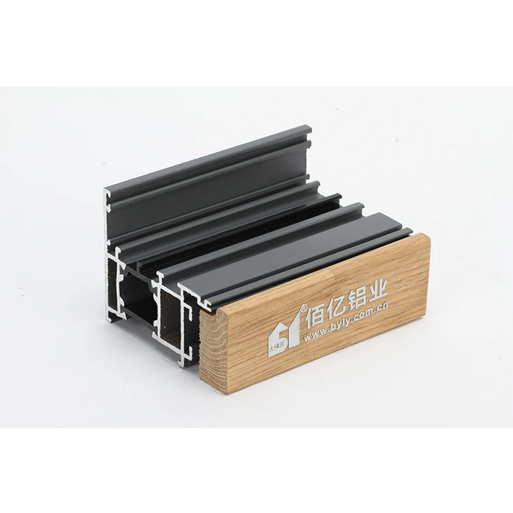 Конкурентоспособная цена алюминиевый деревянный композитный профиль в Китае