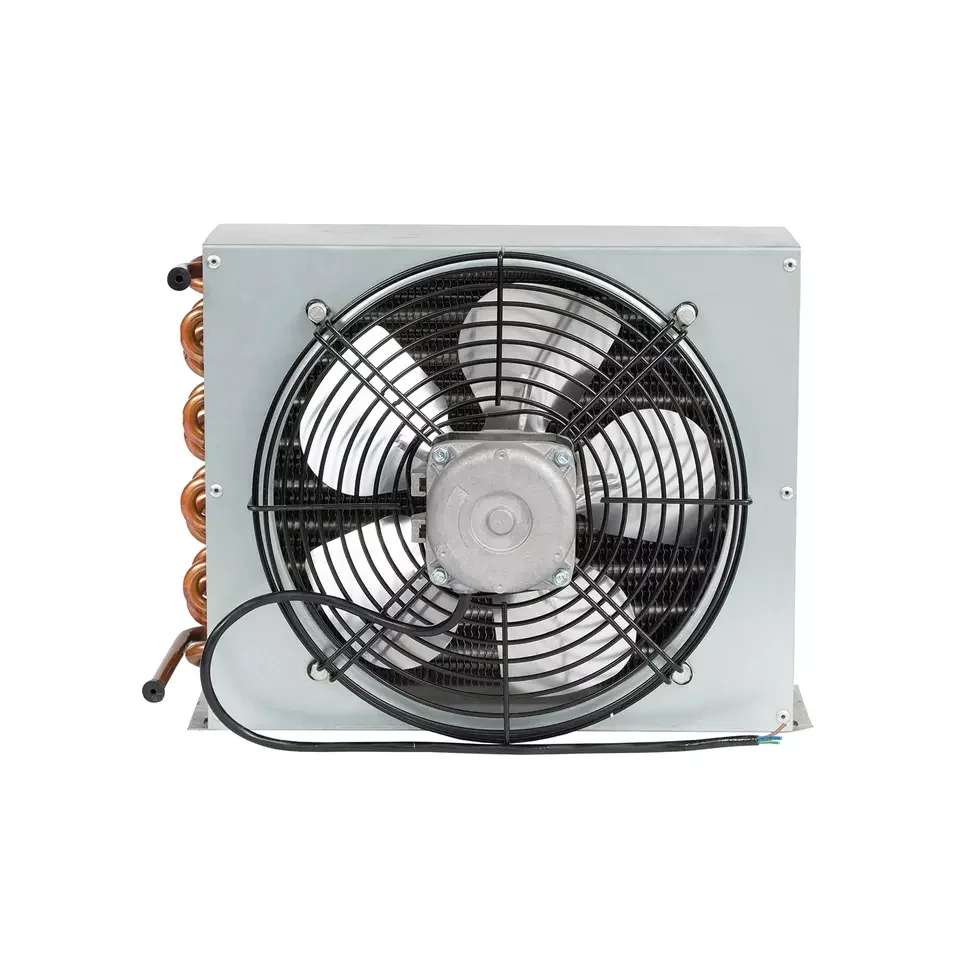Copper Tube Aluminium Fin Condenser with Fan Motor