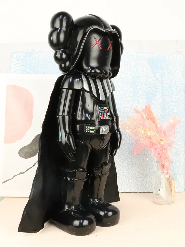 Black Knight 53 cm Kaws Resin Statue Figure Ornament Detail Grinding  Resin Sculpture Ornament Kaws Figure