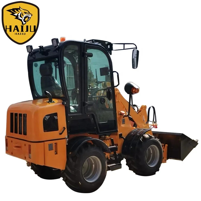 Chinese Mini Wheel Loader CS908 Hydrostatic 4x4wd Euro V Tier 800kg Price