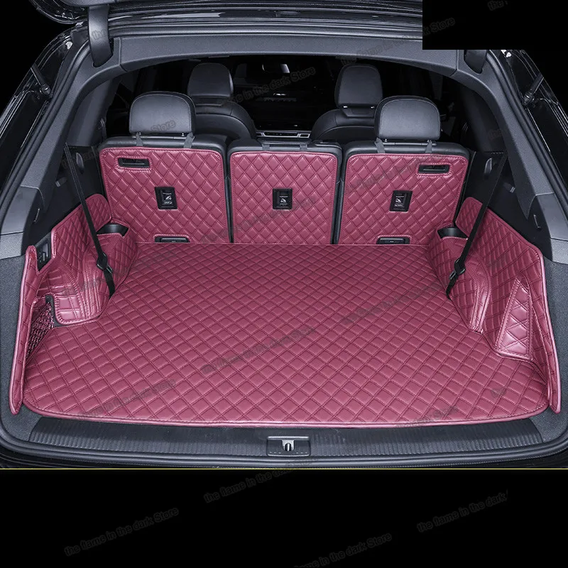 Elsetyler Cargo Liner for 2021 2022 2023 Q7 - Black TPO All Weather Heavy Duty Waterproof Rear