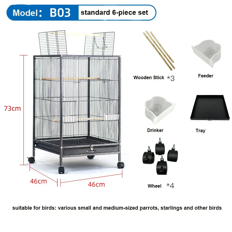 Metal Multi Level Cages For Canary Breeding Pigeon Cage Fancy Cage