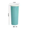 Green non-porous lid