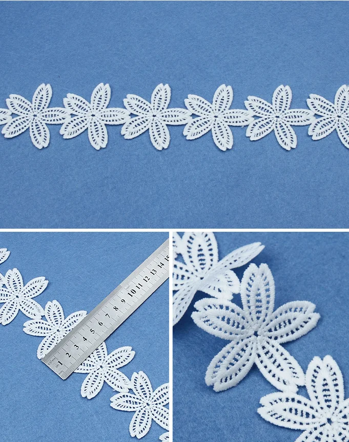 product-681-864 Manufacturer Wholesale Hot Sale Polyester Embroidery Trimming Lace