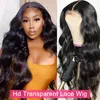 Transparent 13*4 lace front wig 180% Density Body