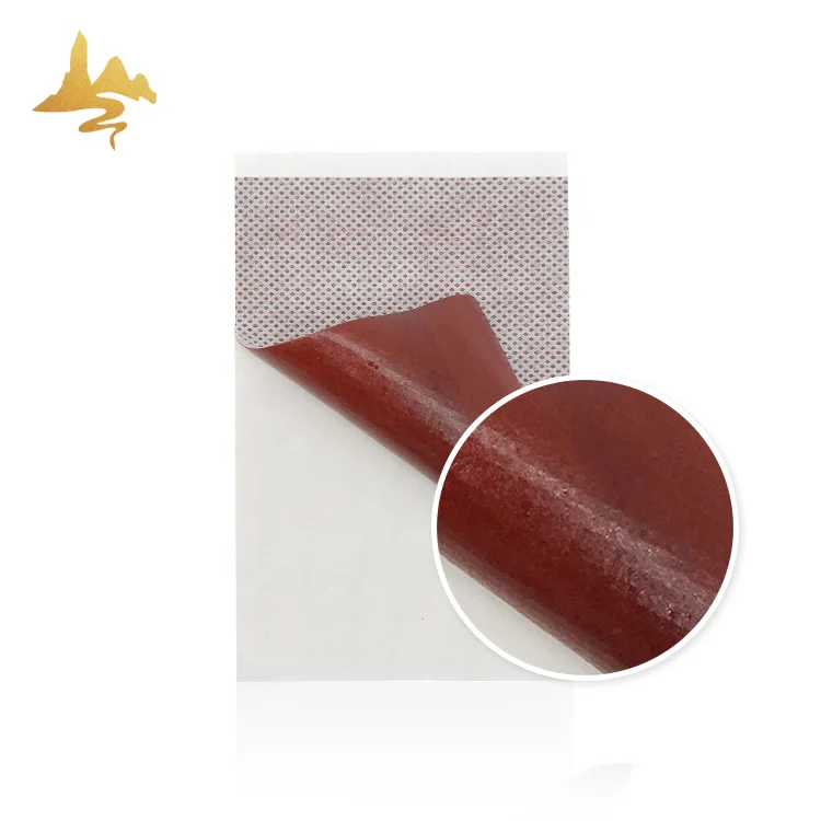 India's Popular Transdermal Porous Red Hot Capsicum Plaster Knee Joints Pain Relieving Heat Capsaicin Patches Cold Packs
