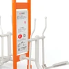 Orange et blanc crème