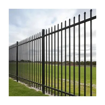 China Factory Supply Best Price High Quality Wrought Iron Decorative Fence Wrought Iron Zinc Steel Fence