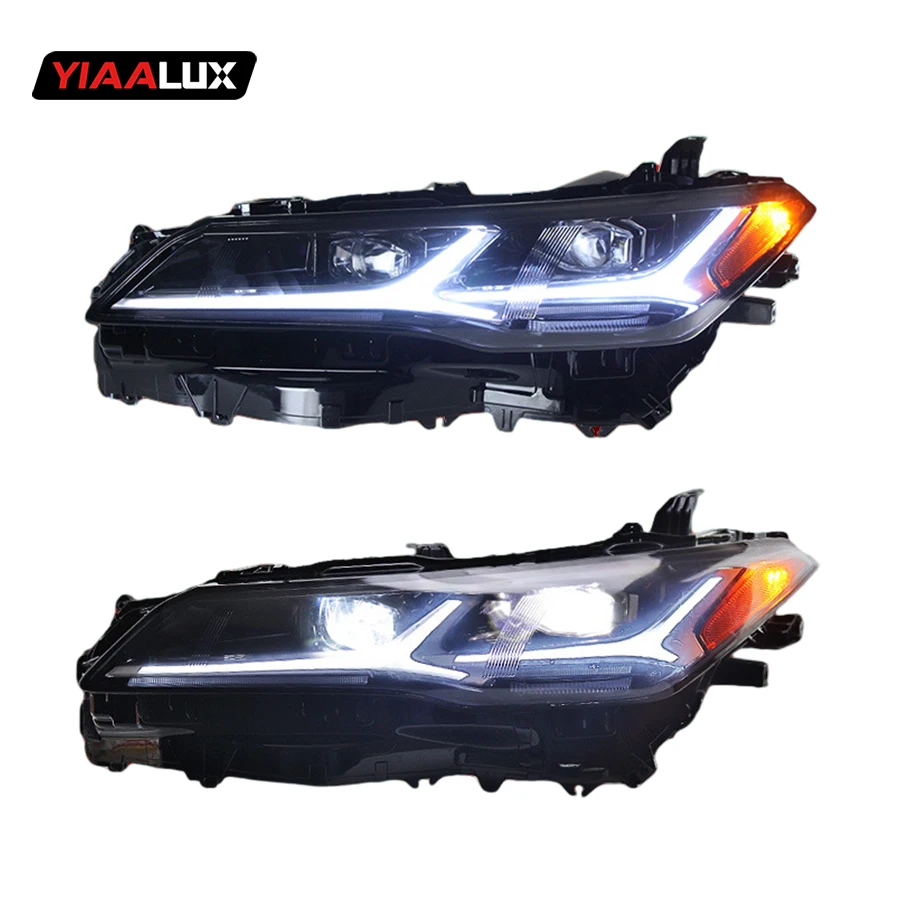 Car LED HeadLamp For Toyota 2018-2023 Avalon Led Daytime Running Headlight Assembly Turn Signal LED Lens Light Accessories