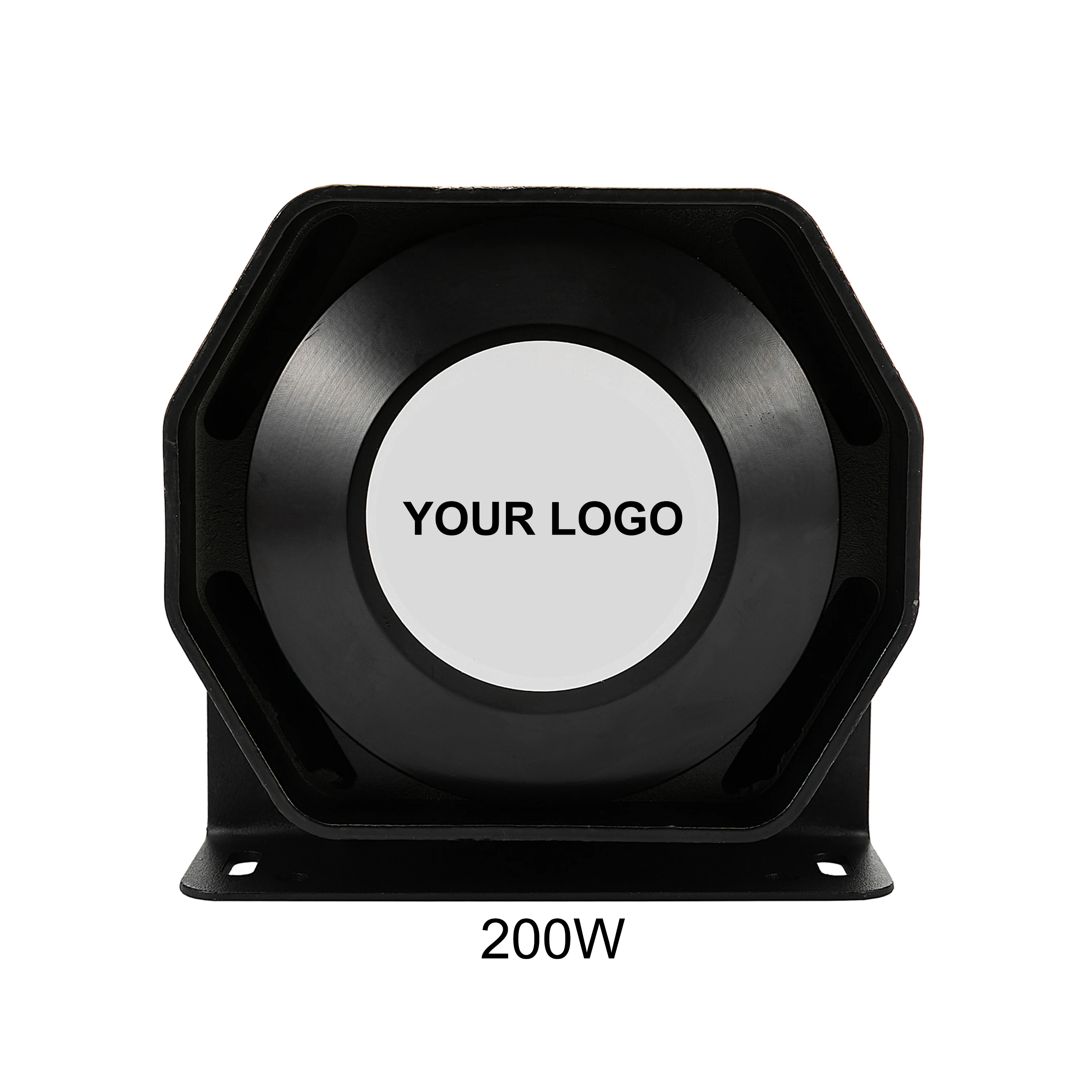 Electronic Vehicle Controller with Sound Alarm  200w Slim Siren Speaker for Emergency Cars
