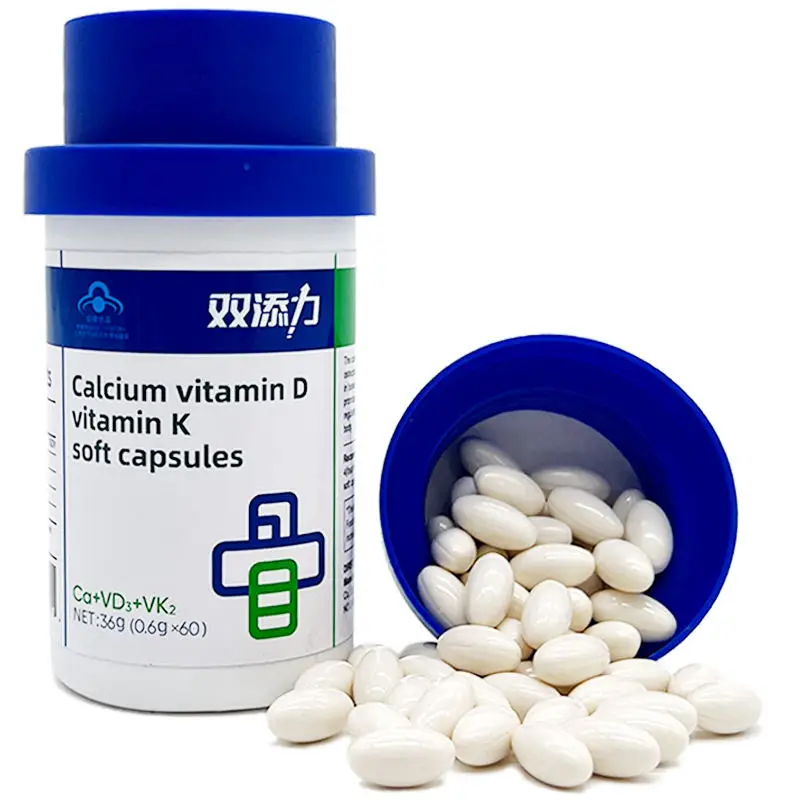 Oem Calcium Plus Vitamin D3 K2 To Prevent Osteoporosis 50000iu Vitamin