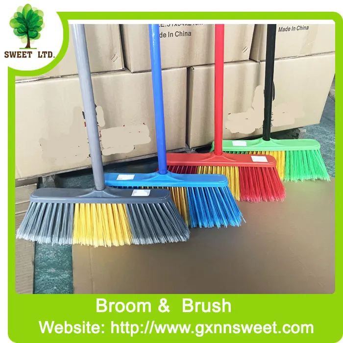 Wholesale Home Cleaning Sweeper Brooms And Push Plastic Broom With