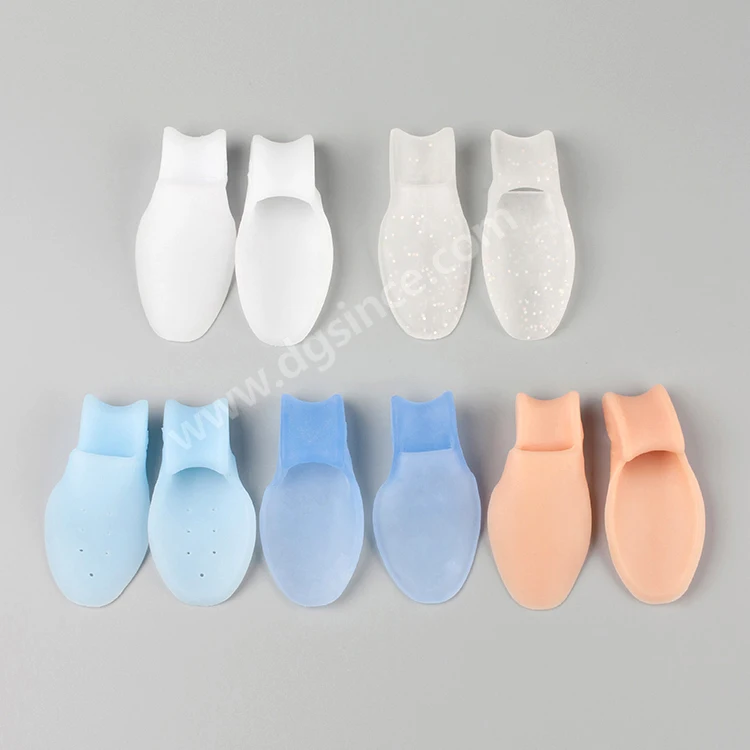 Free Sample Toe Spreader Separator Hallux Valgus Bunion Corrector Protector Silicone Gel Big Toe Bunion Pads